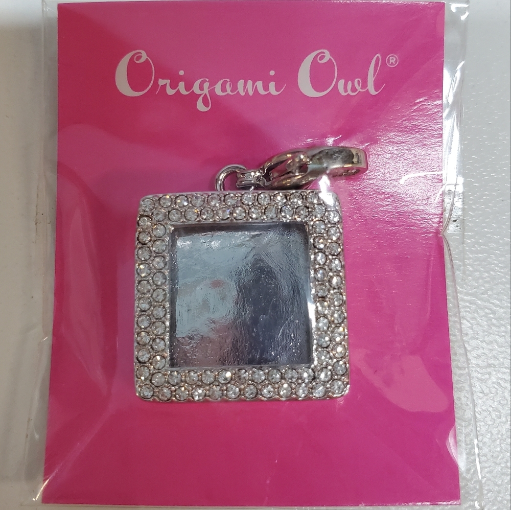 Origami Owl Silver Charm Locket